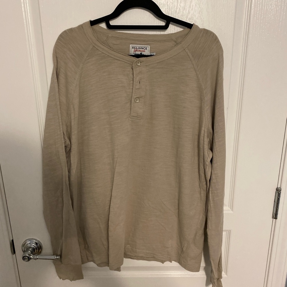 Reliance Garments Long Sleeve Henley